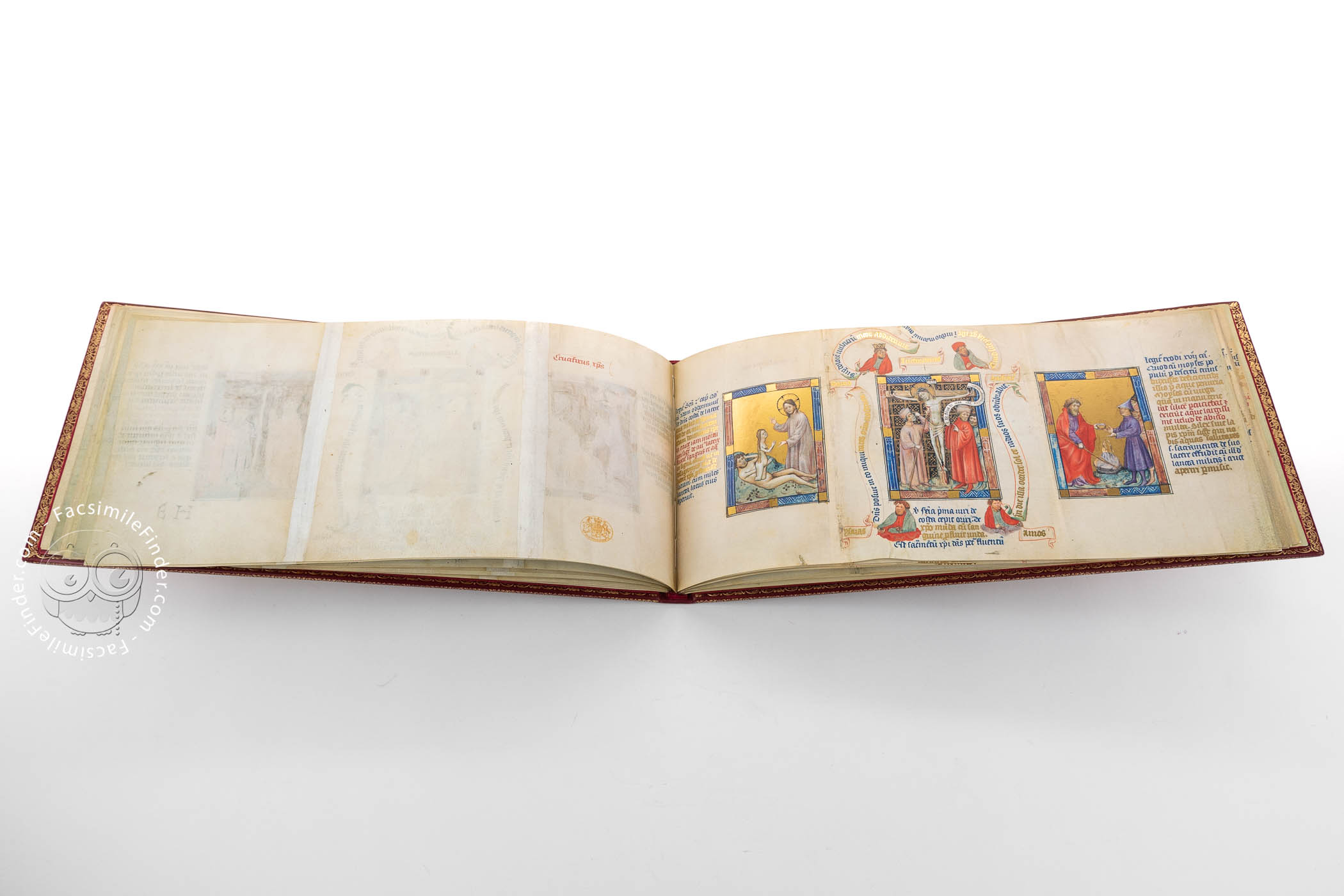 Golden Bible - Biblia Pauperum « Facsimile edition